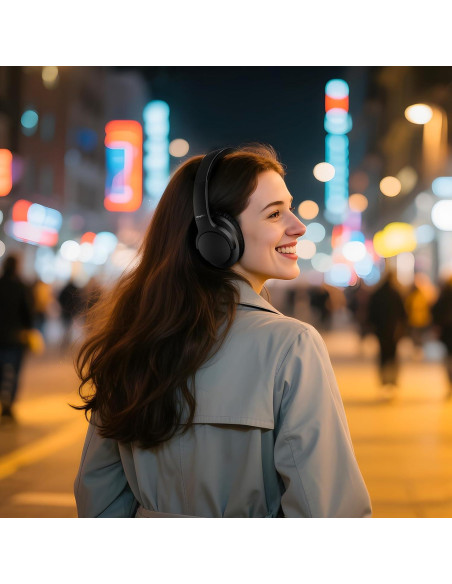 Auriculares USB-C VkingMoR VK-126AB-US con micrófono, sonido HD