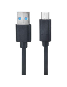 Cable de Carga USB A a USB-C 1m 3A J-ZMQER Negro