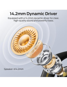 Auriculares Inalámbricos Monster Open Ear AC326, Bluetooth 6.0, 35H 2