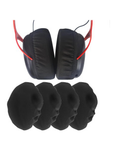 Cubiertas de Auriculares Adhiper, 2 Pares Lavables y Elásticas
