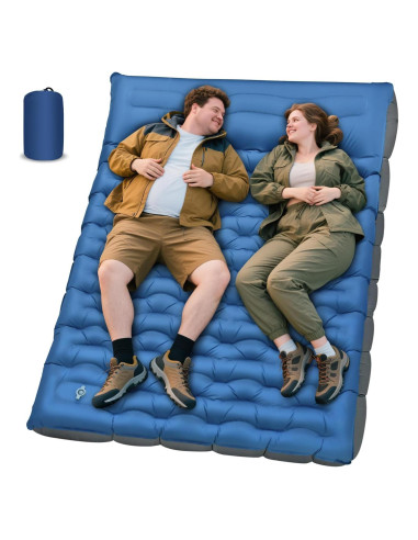 Colchón Doble Inflable Oramoose 6" para Camping y Senderismo