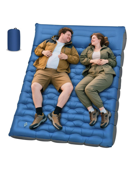 Colchón Doble Inflable Oramoose 6" para Camping y Senderismo