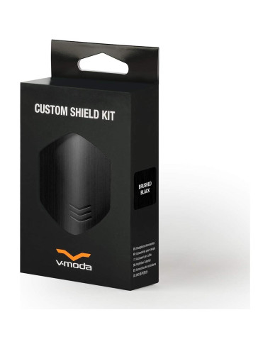 Kit de Escudos Personalizados V-MODA M-200 - Negro Cepillado