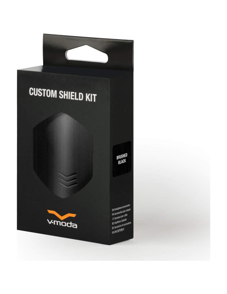 Kit de Escudos Personalizados V-MODA M-200 - Negro Cepillado