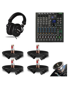 Mezclador Mackie ProFX10v3+ 10 Canales con Bluetooth y Auriculares