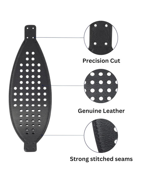 Almohadillas y Correa de Cuero AHG para Auriculares Audeze LCD
