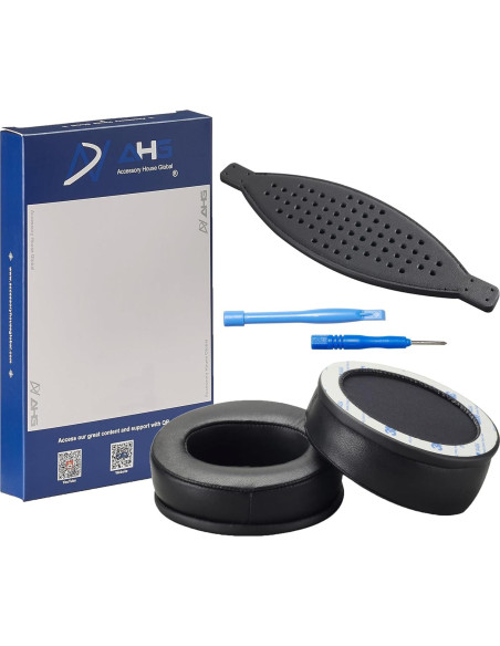 Almohadillas y Correa de Cuero AHG para Auriculares Audeze LCD