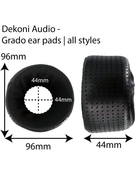 Almohadillas Dekoni Audio para Auriculares Grado SR60 SR80 SR325 Almohadillas Dekoni Audio para Auriculares Grado SR60 SR80 SR325