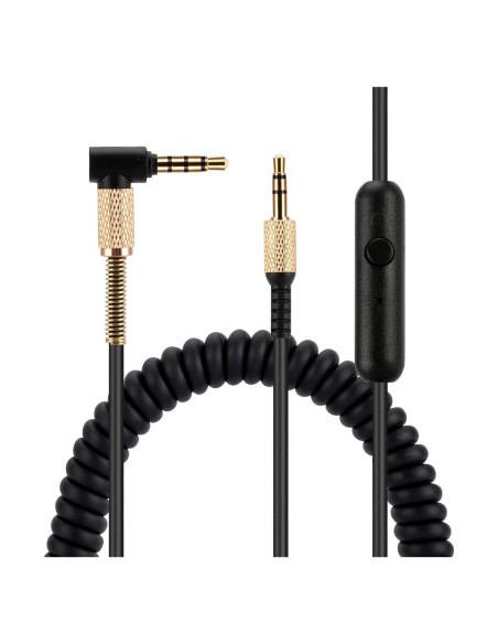 Cable de audio de reemplazo UNCLE LIGHT para auriculares Marshall 1.22m