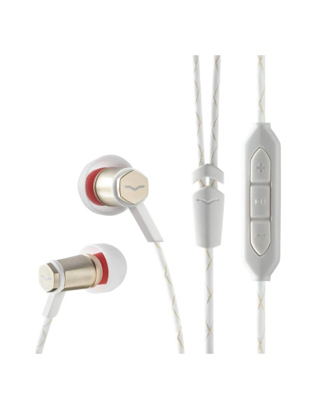Auriculares in-ear V-MODA Forza Metallo Oro Rosa con micrófono