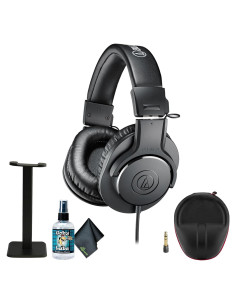 Auriculares Monitor Profesional Audio-Technica ATH-M20x Negro + Accesorios
