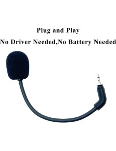 Micrófono de Reemplazo NewTH para Auriculares Turtle Beach Recon 500 2