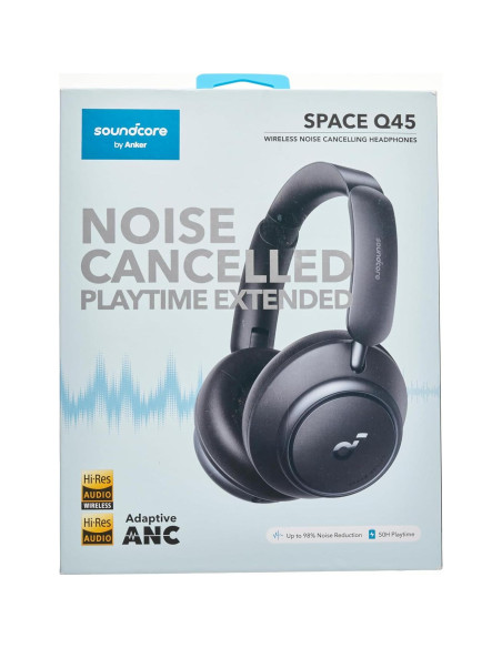 Auriculares Soundcore Anker Space Q45 con ANC 50H Bluetooth 5.3 Auriculares Soundcore Anker Space Q45 con ANC 50H Bluetooth 5.3