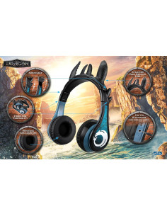 Auriculares Bluetooth eKids Toothless TD-B52 con micrófono 2
