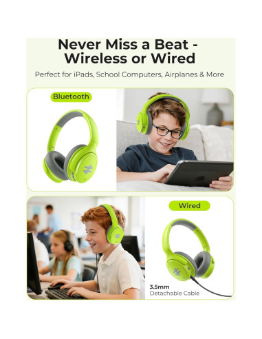 Auriculares Inalámbricos seenda para Niños con ANC 60H