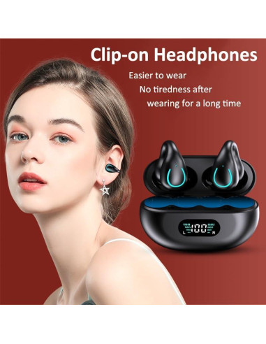 Auriculares Inalámbricos Q71 HYM Bluetooth 5.3 Conducción Ósea
