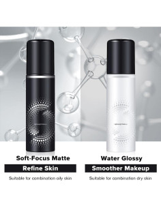 Juego de 2 Sprays Fijadores de Maquillaje JIMYAUQIN - Larga Duración 2