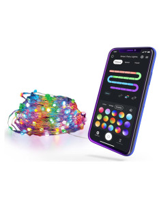 Luces de Hadas Inteligentes GLOBE 10m RGB Control por Voz