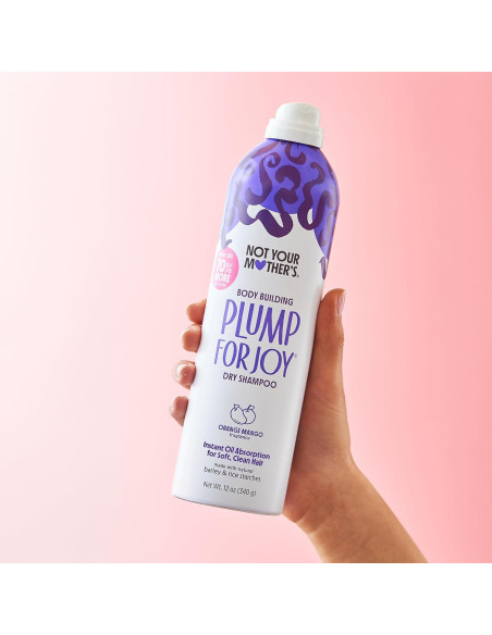 Champú Seco Plump for Joy Jumbo 340 g (Pack de 2)