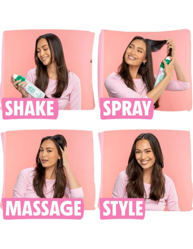 Champú Seco Plump for Joy Jumbo 340 g (Pack de 2)