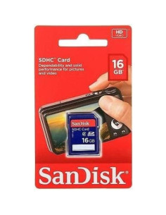 Paquete de 10 Tarjetas SD SanDisk 16GB Clase 4 SDHC 2