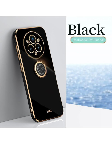 Funda TPU delgada para Realme 14 Pro+ 5G con vidrio templado Funda TPU delgada para Realme 14 Pro+ 5G con vidrio templado