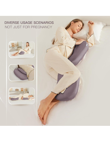 Almohada de Embarazo COZYREST Ajustable Refrigerante 1.09kg