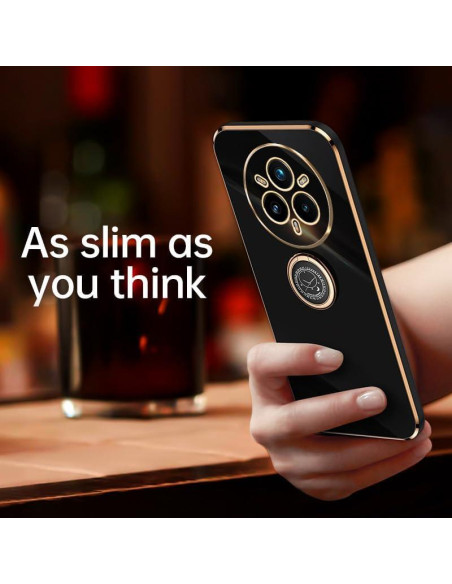 Funda TPU delgada para Realme 14 Pro+ 5G con vidrio templado Funda TPU delgada para Realme 14 Pro+ 5G con vidrio templado