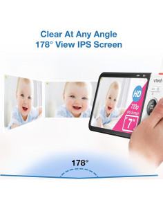 Monitor para Bebés VTech VM919-2HD 7" HD 720p 2 Cámaras 2