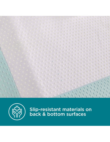 Asiento de Baño para Bebés Contornos Acogedor - Malla 3D Azul Menta