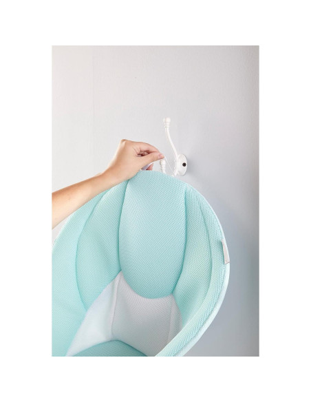 Asiento de Baño para Bebés Contornos Acogedor - Malla 3D Azul Menta