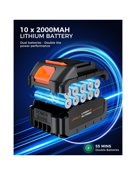 Aspiradora de Coche Inalámbrica MBNGF X9 ULTRA 35000PA