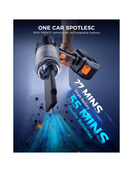 Aspiradora de Coche Inalámbrica MBNGF X9 ULTRA 35000PA