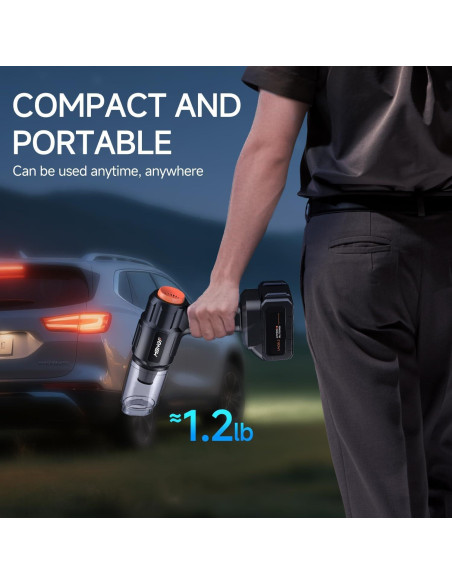 Aspiradora de Coche Inalámbrica MBNGF X9 ULTRA 35000PA