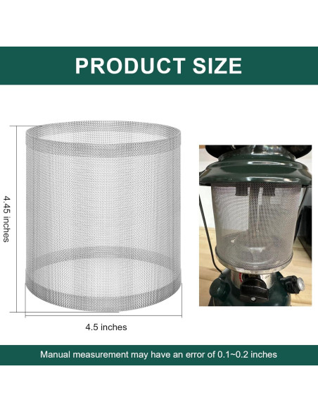 Globo de Linterna Magluv Malla de Alambre 11.43cm x 11.30cm Globo de Linterna Magluv Malla de Alambre 11.43cm x 11.30cm
