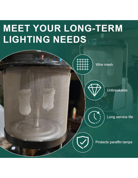 Globo de Linterna Magluv Malla de Alambre 11.43cm x 11.30cm Globo de Linterna Magluv Malla de Alambre 11.43cm x 11.30cm