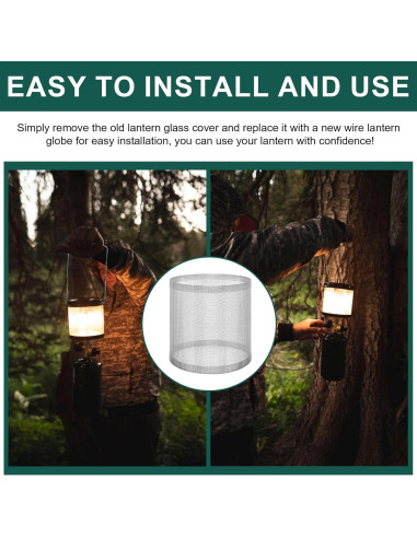 Globo de Linterna Magluv Malla de Alambre 11.43cm x 11.30cm