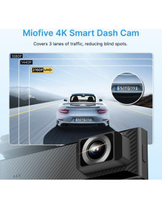 Cámara de Tablero Miofive Mini S 4K UHD GPS Wi-Fi 2