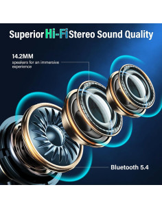 Auriculares Inalámbricos ZYHKON Z9Pro Bluetooth 5.4 IPX7 48H 2