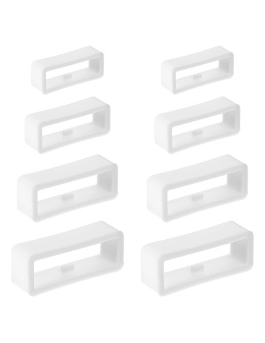Soporte de Banda de Reloj Silicona Yuomeaz 8 Piezas 18-24mm