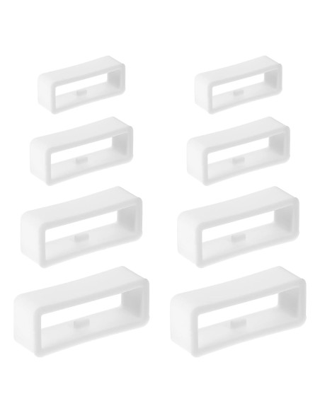 Soporte de Banda de Reloj Silicona Yuomeaz 8 Piezas 18-24mm