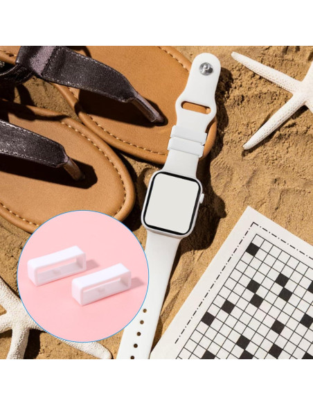 Soporte de Banda de Reloj Silicona Yuomeaz 8 Piezas 18-24mm