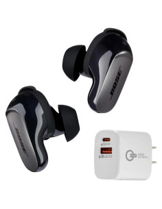 Auriculares Inalámbricos Bose QuietComfort Ultra - Cancelación de Ruido, 6 Horas de Batería, Bluetooth 5.3, Negro