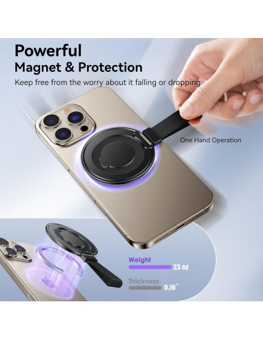 Soporte Magnético para Teléfono Kaisepoch - Compatible con iPhone y DJI