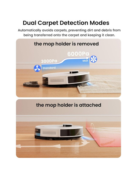 Aspiradora Robótica Lefant M2L Plus con Navegación LiDAR Aspiradora Robótica Lefant M2L Plus con Navegación LiDAR