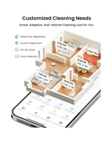 Aspiradora Robótica Lefant M2L Plus con Navegación LiDAR