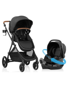 Sistema de Viaje Evenflo Shyft Intuiti Cochecito Modular Negro