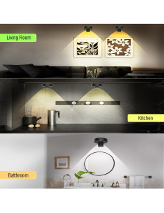 3Pack Luces LED EUIOKUN para Cuadros con Control Remoto 2