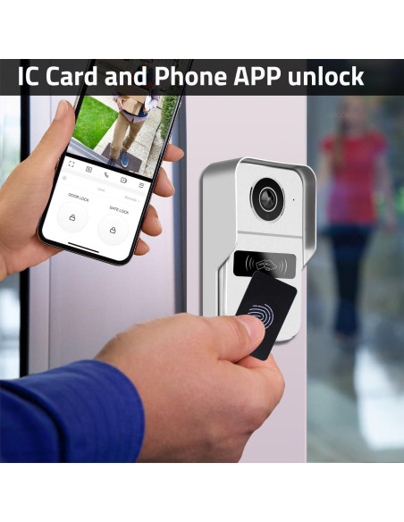 Intercomunicador de Video 7" AMOCAM 1080P WiFi 2 Hilos