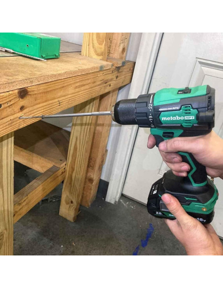 Taladro de Percusión Inalámbrico Metabo HPT 18V Kit 2 Baterías